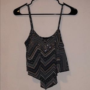 rue21 cropped tank top